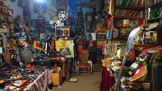 YouTube video thumbnail: Flea Markets and Antique Spaces Keep History in Circulation