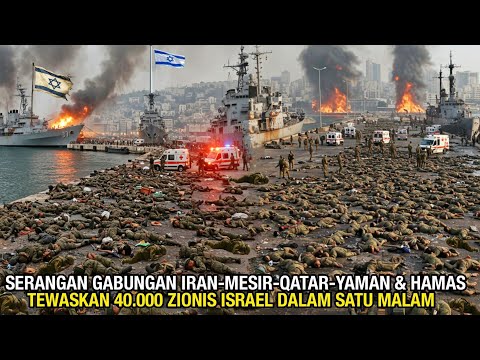 HEBOH‼️IRAN-MESIR-QATAR-YAMAN & HAMAS BERSATU SERANG ISRAEL,40.000 ZIONIS ISRAEL TEWAS DALAM SEKEJAP