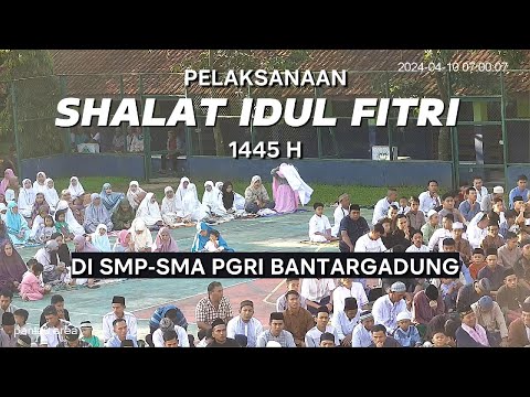 Pelaksanaan Shalat Idul Fitri Desa Limusnunggal