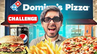I ate only Dominos Food for 24 hours challenge