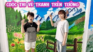 Cuộc Thi Tìm Ra OTP Vẽ Tranh Trên Tường Đẹp Nhất #trangandvinh