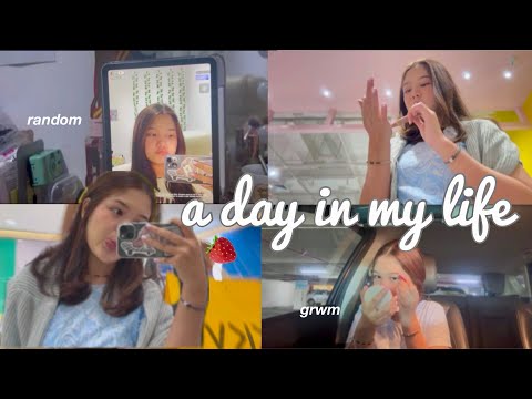 A day in my life; grwm, shopping, mini haul