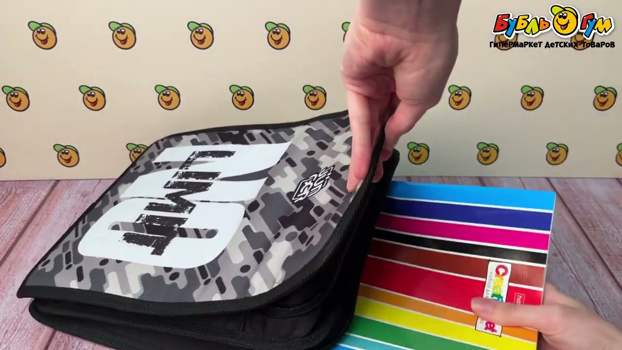 Папка JUNGER A4 No limit с 2отделами - видео