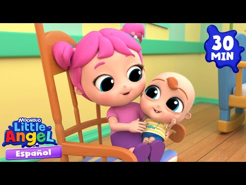 Bebé Juan y sus hermanos ❤️ | Canciones Infantiles con Bebé Juan🎵| Little Angel Español