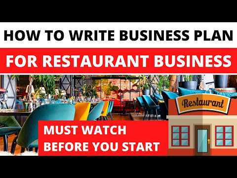 How to Write a Business Plan for Restaurant Business in 2022