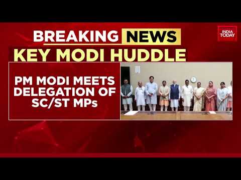 PM Modi Meets Delegation Of SC/ST MPs | Reiterated Resolve For Welfare Of SC/STs