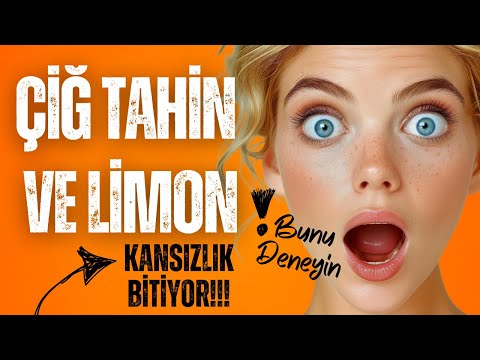KANSIZLIKLA SAVAŞAN MUCİZE KARIŞIM – ÇİĞ TAHİN VE LİMONFERRİTİN DEPOLARINI DOLDUR!