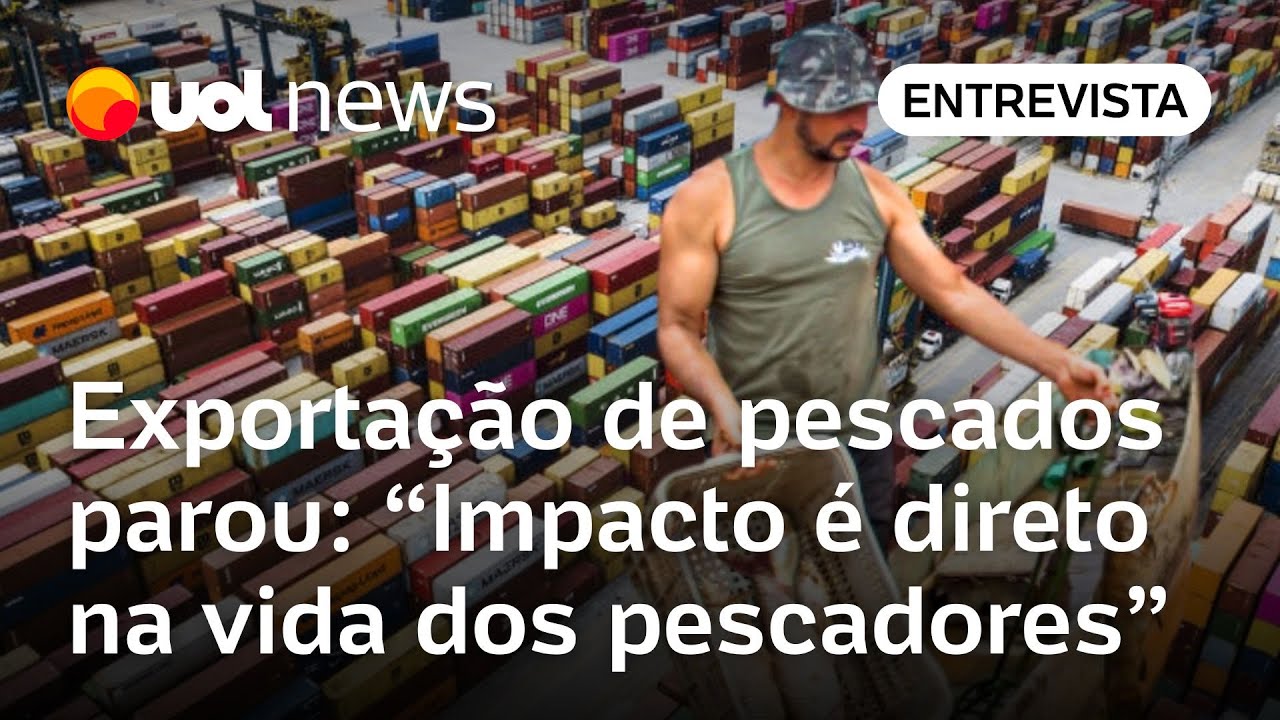 Tarifa de Trump paralisa exportação de 58 contêineres de pescados presidente da Abipesca explica