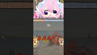 Chibi barks at a REAL FURRY...
