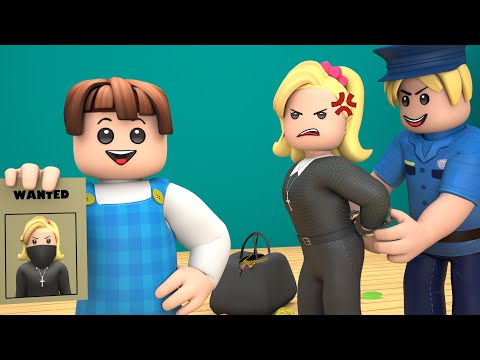 ROBLOX Brookhaven 🏡RP: The Bacon Hair helped Police catch Criminal Stepmother | Roblox Sun