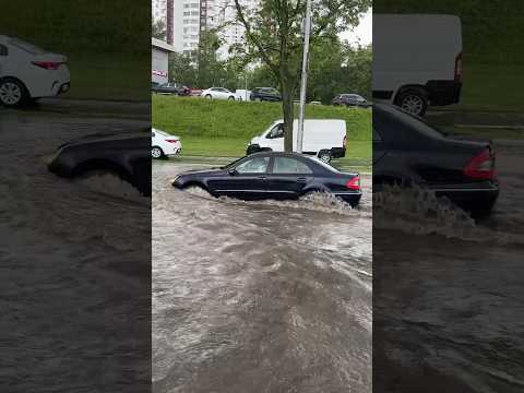 Гидроудар на мерсе - спас деда Танком 300! #tank300
