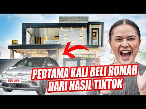 PERTAMA KALI BELI RUMAH DARI PENGHASILAN TIKTOK!