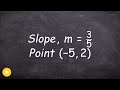 Understanding Point-Slope and Slope-Intercept Forms