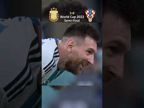 Argentina vs Croatia World Cup Semi-Final 2022 🔥