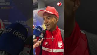 Mafla y Weimar dan declaraciones sobre el partido de Santa Fe ante Vasco da Gama en Sudamericana