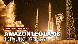 4K Replay: ULA launches final Atlas 5 551 rocket, supporting Amazon Leo satellite constellation