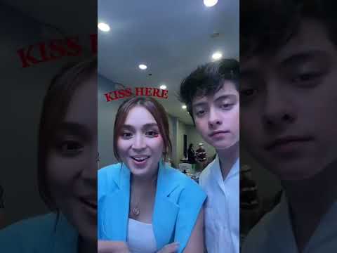 Kathniel cuties 🥰 #kathniel #danielpadilla #kathryn