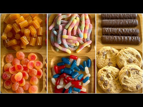 ASMR Filling Platter With Sweets Compilation