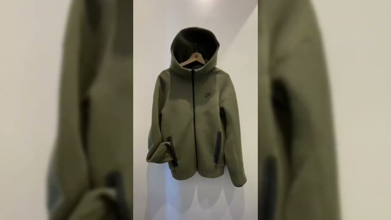 CAMPERA NIKE FLEECE FZ WR Green