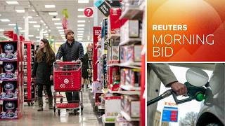 YouTube video thumbnail: US Spending Cools, gas Prices Climb and Japan Yields Jump