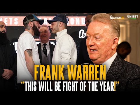 “This will be FIGHT OF THE YEAR!” Frank Warren gives BOLD Cacace vs Wood predictions! 💥