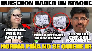 POR LA PUERTA DE LA VERGÜENZA! ASÍ SE DESPIDE NORMA PIÑA 