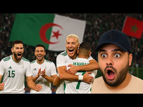 😱 مغربي مصدوم من تأهل الجزائر إلى كأس العالم !! فرحة مجنونة في الشوارع 🇩🇿