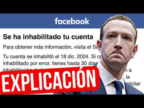 ¡Esta es la VERDADERA razón por que Facebook inhabilitó tu cuenta y cómo RECUPERARLA FÁCILMENTE!