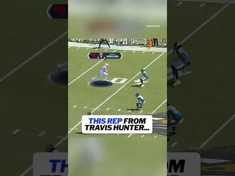 Not the rep Travis Hunter was looking for...