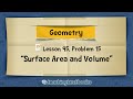 Understanding Volume and Surface Area