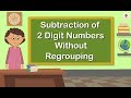Subtracting Two-Digit Numbers Without Regrouping