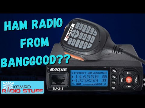 Baojie BJ-218 VHF/UHF Dual Band Ham Radio from Banggood.