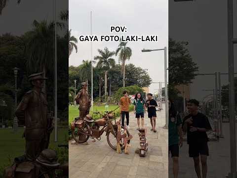 Gaya foto laki-laki..