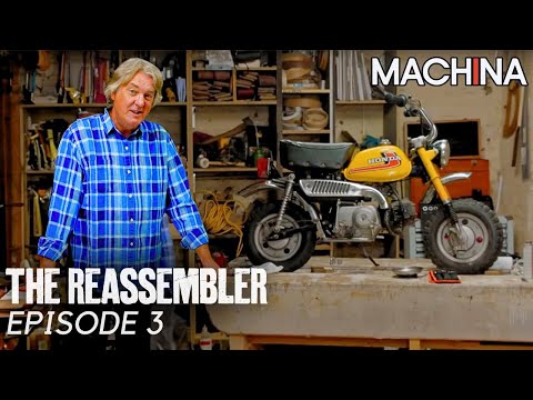 James May Builds A 1970’s Honda Z50a Mini Motorcycle | The Reassembler | S2E03