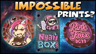 How to Print Impossible Detail on the FIRST LAYER!  Even on 3D Effect Sheets!