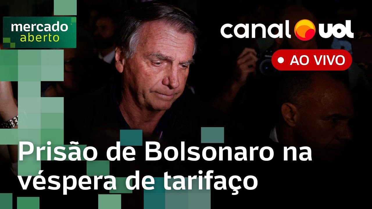 Bolsonaro preso governo Lula avalia ir à OMC por tarifaço dólar cai e Bolsa sobe | Mercado Aberto