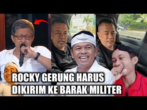 Hotman Paris minta Prabowo bawa Rocky Gerung ke Barak Militer usai Singgung KDM. SETUJU???