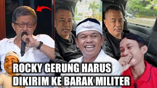 Hotman Paris minta Prabowo bawa Rocky Gerung ke Barak Militer usai Singgung KDM. SETUJU???