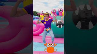 Hi Meekah!🎶Let's Dance Like SILLY Crabs🦀! #summerparty #meekah #shorts