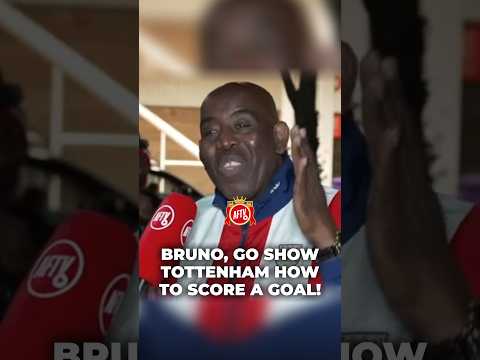 Bruno Guimaraes got injured, came back and scored a goal before Tottenham even did! 😂 #FanCams