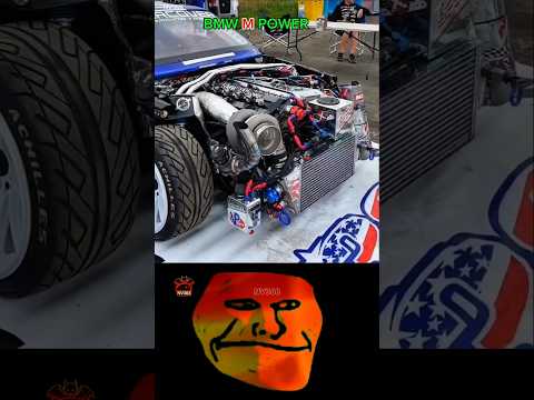 BMW 💀 M POWER 🗿 Engine 💥 Look 😱#bmw #engine #mpower #shorts #viralshorts #shortsfeed #trollface