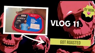 Vlog 11 got roasted in one line🥲😂🔥#fun #vlog #shaunak #trending