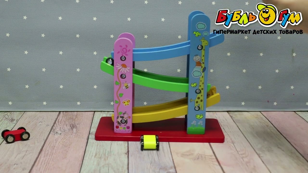 Башня с машинками - видео