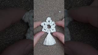 Macrame Star 🌟 Full tutorial on my YouTube channel 😊 #macrame #diy #macramedecor