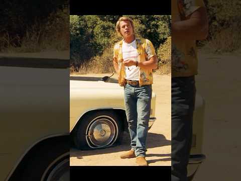 #film #movie "Brad Pitt BEATS UP Hippies! 😎 Cliff Booth's ICONIC Tire Change Scene in 'Once Upon