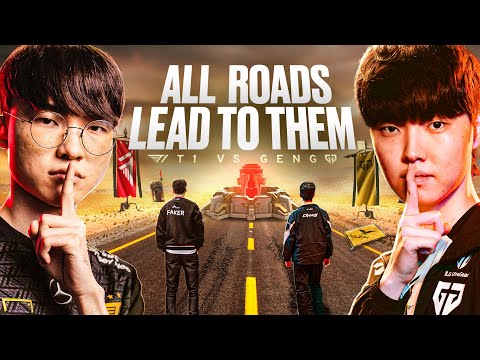 T1 VS GENG ELIMINATION MATCH - WINNER MOVES ON LOSER LOCKS 4TH SEED AT WORLDS - LCK SUMMER 2025