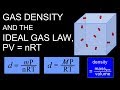 Gas Density and Ideal Gas Law