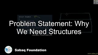 Problem Statement: Why We Need Structures