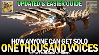 How To Get One Thousand Voices Completely Solo (Updated Easier Guide) [Destiny 2]