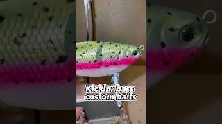 Kickinbasscustombaits the raider colored senko#FishingdowntownDenver #kickinbasscustombaits￼￼￼#bass￼